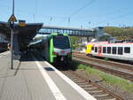 3427 015 als RE 34 aus Dortmund Hbf in Siegen Hbf. 26.04.2025