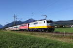 111 057 und 111 xxx mit dem  IC Knigssee  aus Berchtesgaden kommend am 15. September 2025 bei Hammerau.