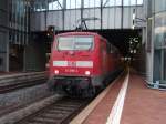 111 096 als RE Frankfurt (Main) Hbf - Kassel Hbf in Kassel-Wilhelmshhe.