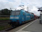 146 013 als RE 50 Dresden Hbf - Leipzig Hbf in Oschatz.