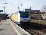 146-04 der metronom Eisenbahngesellschaft als ME nach Hamburg Hbf in Bremen Hbf.