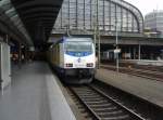 146-09 der metronom Eisenbahngesellschaft als ME aus Bremen Hbf in Hamburg Hbf.