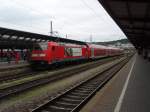 146 223 als IRE nach Stuttgart Hbf in Ulm Hbf. 25.08.2014