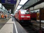 146 210 als RE nach Heidelberg Hbf in Stuttgart Hbf.