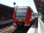 425 209 als S 4 aus Germersheim in Bruchsal. 15.08.2012