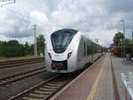 1440 834 der Mitteldeutschen Regiobahn als RB 45 aus Riesa in Elsterwerda.