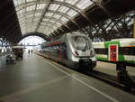 9442 311 der Abellio Rail Mitteldeutschland als RB 20 nach Naumburg (Saale) Hbf in Leipzig Hbf.