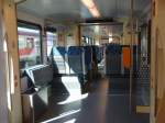 Der Innenraum eines ET 428 der eurobahn.
