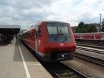611 520 als IRE nach Basel Bad Bf in Ulm Hbf.