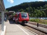 VT 611 ADtranz Regio Swinger/302929/611-514-als-ire-aus-ulm 611 514 als IRE aus Ulm Hbf in Neustadt (Schwarzw.). 17.08.2013