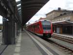 612 092 als RE nach Nürnberg Hbf in Bayreuth Hbf. 09.08.2014