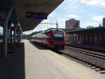 612 033 als RE 33 nach Nrnberg Hbf in Cheb.