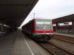 628 606 als RB nach Goslar in Braunschweig Hbf. 15.02.2014