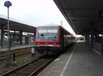 928 606 als RB nach Goslar in Braunschweig Hbf. 15.02.2014