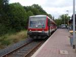 VT 628.4/41900/628-441-als-rb-nach-fulda 628 441 als RB nach Fulda in Gersfeld (Rhn). 29.08.2009