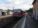 928 689 als RE aus Frankfurt (Main) Hbf in Glauburg-Stockheim.