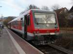 VT 628.4/43487/928-609-als-rb-nach-weinheim 928 609 als RB nach Weinheim (Bergstr.) in Frth (Odenw.). 21.11.2009
