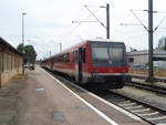 928 440 als RE aus Aschaffenburg Hbf in Crailsheim.