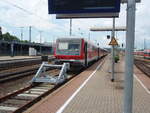 VT 628.4/735972/628-471-als-rb-67-nach 628 471 als RB 67 nach Kusel in Kaiserslautern Hbf. 04.06.2021