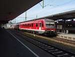 629 001 als RB 93 nach Lindau-Insel in Friedrichshafen Stadt.