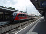 642 723 der Westfrankenbahn als RE nach Crailsheim in Heilbronn Hbf.