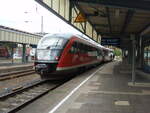 642 734 der Erzgebirgsbahn als RB 95 aus Johanngeorgenstadt in Zwickau Hbf. 15.07.2025
