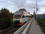 VT 2.07a der eurobahn als RB 73 aus Bielefeld Hbf in Lemgo-Lttfeld.