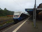 643 326 der NordWestBahn als RB 85 Paderborn Hbf - Gttingen in Altenbeken.