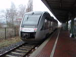 VT 12 1102 der Abellio Rail NRW als RB 32 nach Wesel in Bochholt.