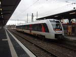 VT 12 1207 der Abellio Rail NRW als S 7 aus Wuppertal Hbf in Solingen Hbf.
