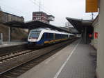 648 497 der NordWestBahn als RB 58 nach Bremen Hbf in Osnabrück Hbf.