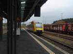 Ein Lint 41 der Hessischen Landesbahn als RB 29 Limburg (Lahn) - Siershahn in Montabaur. 24.10.2024