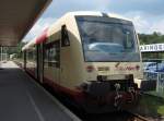 206 der Hohenzollerischen Landesbahn als HzL aus Hechingen in Sigmaringen.