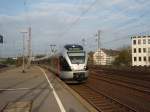 ET 23009-B der Abellio Rail als RE 16 aus Siegen bei der Einfahrt in Essen Hbf.