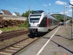 ET 22008-A der Abellio Rail NRW als RE 16 Iserlohn - Essen Hbf in Letmathe.