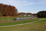 430 018 und 430 020 auf dem Weg nach Mnchen am 1. November 2025 bei Axdorf.
