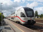 4110 613 als IC Rostock Hbf - Dresden Hbf in Elsterwerda.