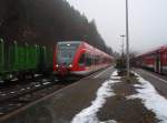 Zwei VT 646 als Sonderzug nach Korbach in Brilon Wald.