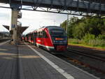 642 121 als RB 97 nach Brilon Stadt in Marburg (Lahn). 31.07.2021