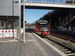 642 044 als RB 97 nach Brilon Stadt in Brilon Wald.