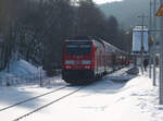 245 020 als RB 97 nach Korbach in Brilon Wald.