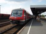 DB Regio Bayern/230931/610-007-als-re-nach-nuernberg 610 007 als RE nach Nrnberg Hbf in Schwandorf. 22.08.2012
