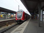 445 050 als RE Frankfurt (Main) Hbf - Wrzburg Hbf in Aschaffenburg Hbf.