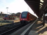 4462 504 als RE 29 Erfurt Hbf - Nrnberg Hbf in Bamberg. 27.12.2024