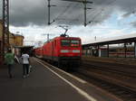 114 007 als RE aus Frankfurt (Main) Hbf in Fulda.