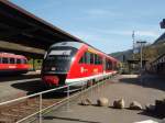 642 611 als RB 65 Kaiserslautern Hbf - Bingen (Rhein) Hbf in Bad Mnster am Stein.