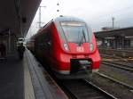 442 707 als RB 81 nach Cochem in Koblenz Hbf. 21.01.2012