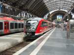 642 521 als RE aus Glauburg-Stockheim in Frankfurt (Main) Hbf.