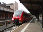 442 283 als RE aus Frankfurt (Main) Hbf in Dillenburg.