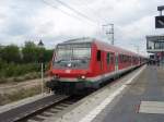 Ein Wittenberger Steuerwagen als RE aus Frankfurt (Main) Hbf in Heidelberg Hbf.